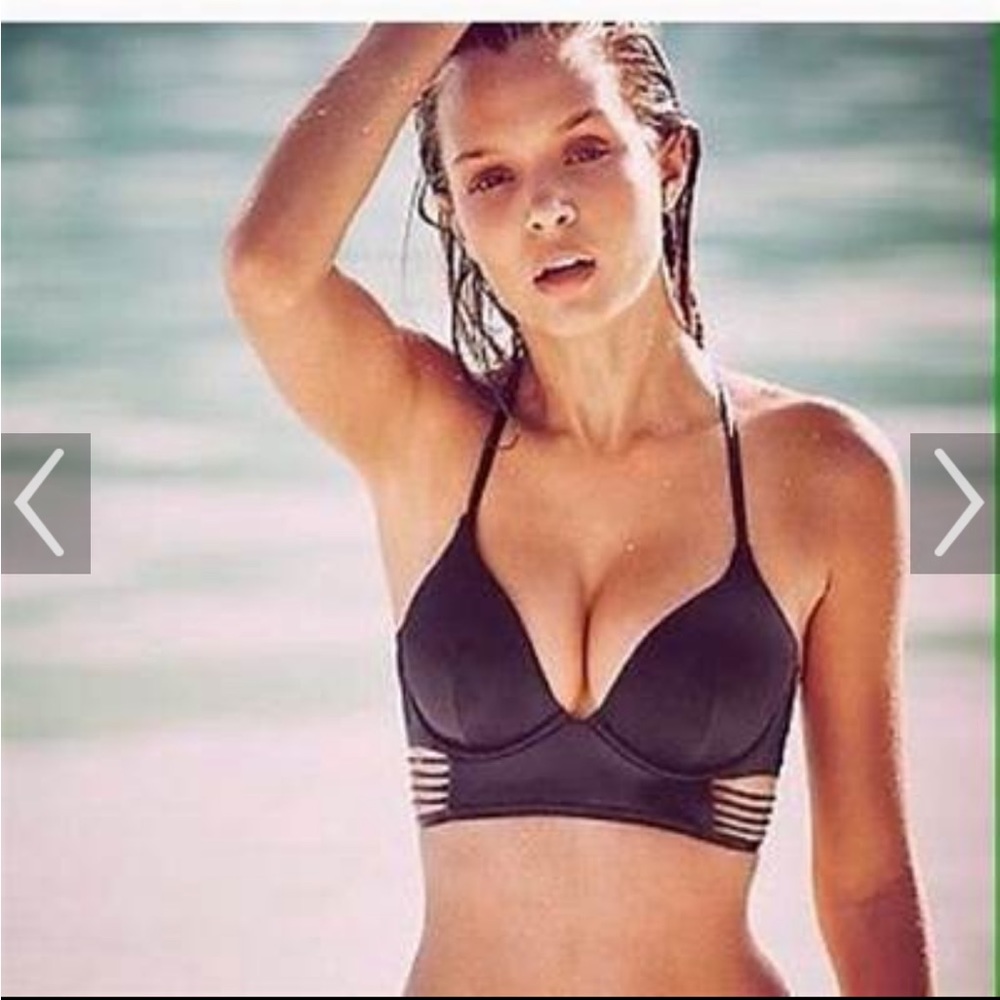Victoria’s Secret black longline Bombshell bikini - 36D